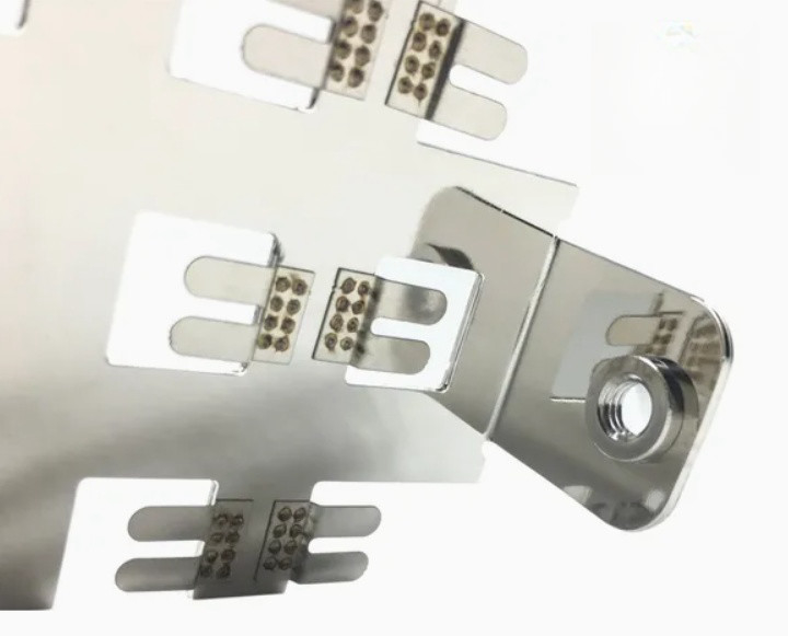 Custom Nickel Plated Battery Electrical Copper Nickel Bus Bar Flexible Busbar for New Energy Car